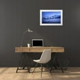 thumbnail image 3 of Gastager, Daniel 32x22 White Modern Wood Framed Museum Art Print Titled - Misty Winter Evening, 3 of 4