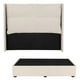thumbnail image 1 of Recámara King Size Becca Crema con Cabecera + Box Base Cama, 1 of 8