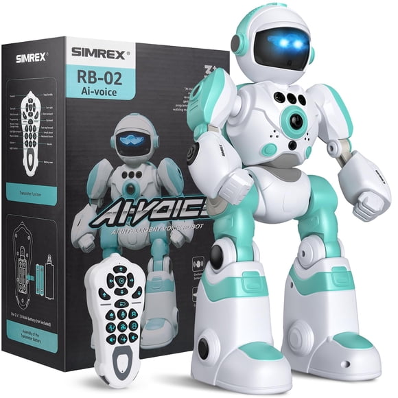 Robot Toy SIMREX Kids con control remoto programable por voz