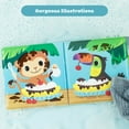 thumbnail image 6 of Tiger Tribe Magic Bath Book for Toddlers - Interactive, Waterproof & Reusable | Color-Changing Jungle Animals | Ideal Baby Sensory Toy, 6 of 8