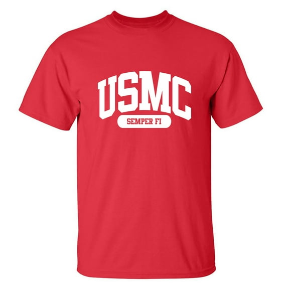 USMC Semper Fi Adult Short Sleeve T-shirt