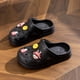 thumbnail image 1 of Zapatos de verano con agujeros y plataforma de tacón alto, antideslizantes, para hombre y mujer, para la playa, 1 of 6