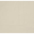 thumbnail image 2 of Brooklyn Loom Classic Cotton 200 Thread Count Solid Percale 100% Cotton Deep Pocket Chalk 4-Piece Full, All Season, Adult Size, OEKO-TEX Certified, 2 of 10