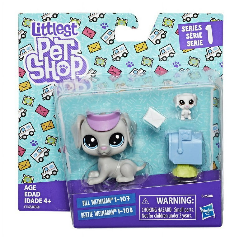 Littlest Pet Shop 2018 Pet Pairs Weimarans, Kangarooneys