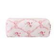 thumbnail image 1 of BKER Cute Makeup Bag Beautiful Flower Quilted Makeup Bag Travel Storage Bag, 1 of 4