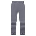 thumbnail image 5 of Pantalones cargo para hombre: corte holgado, cintura elástica con cordón, cremallera, bolsillos laterales, tejido técnico elástico que absorbe la humedad, nailon y spandex, tallas L-XXXXXL., 5 of 5