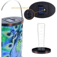 thumbnail image 4 of Peacock Outdoor Solar Lanterns Waterproof , Solar Powered Energy LED Light Lantern Hanging Solar Lights Lanterns Decorative for Garden Yard Pathway, 4 of 10