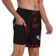 thumbnail image 2 of Balery Happy Halloween2 Bañador para hombre, shorts de playa de secado rápido con entrepierna y forro de compresión-Large, 2 of 6
