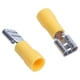 thumbnail image 4 of 300Pcs 24A con Aislamiento 12-10AWG Conectores de Cable de Crimpado de Terminal de Pala Hembra Amarillo, 4 of 5
