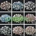 thumbnail image 5 of EOEMY Wholesale Czech Crystal Rhinestone Rondelle Loose Spacer Beads 4/5/6/8/10/12mm-#8 Rose Red-10mm (50Pcs), 5 of 9