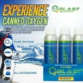 thumbnail image 2 of O2 Blast, Pure Oxygen Supplement, Quick Recovery for Exercise and Focus. Sanitary Flip Top Cap (4 Liter Oxygen Canisters - 3 Pack - Natural), 2 of 10