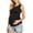 Black, variant on Women's Maternity Tops Clothes Sleeveless Pregnancy T Shirts