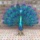 thumbnail image 3 of Esculturas Pavo Real Esculturas Arte Hierro Impermeables para Patio Interior Al Aire Libre, 3 of 6