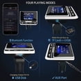 thumbnail image 3 of Bluetooth FM Transmitter for Car, Wireless Car Radio Adapter with Remote Control, High-Definition Large Display, Hands-Free Calling, Voice Assistant, MP3 Music Player Support U Disk/TF Card/Aux, 3 of 8
