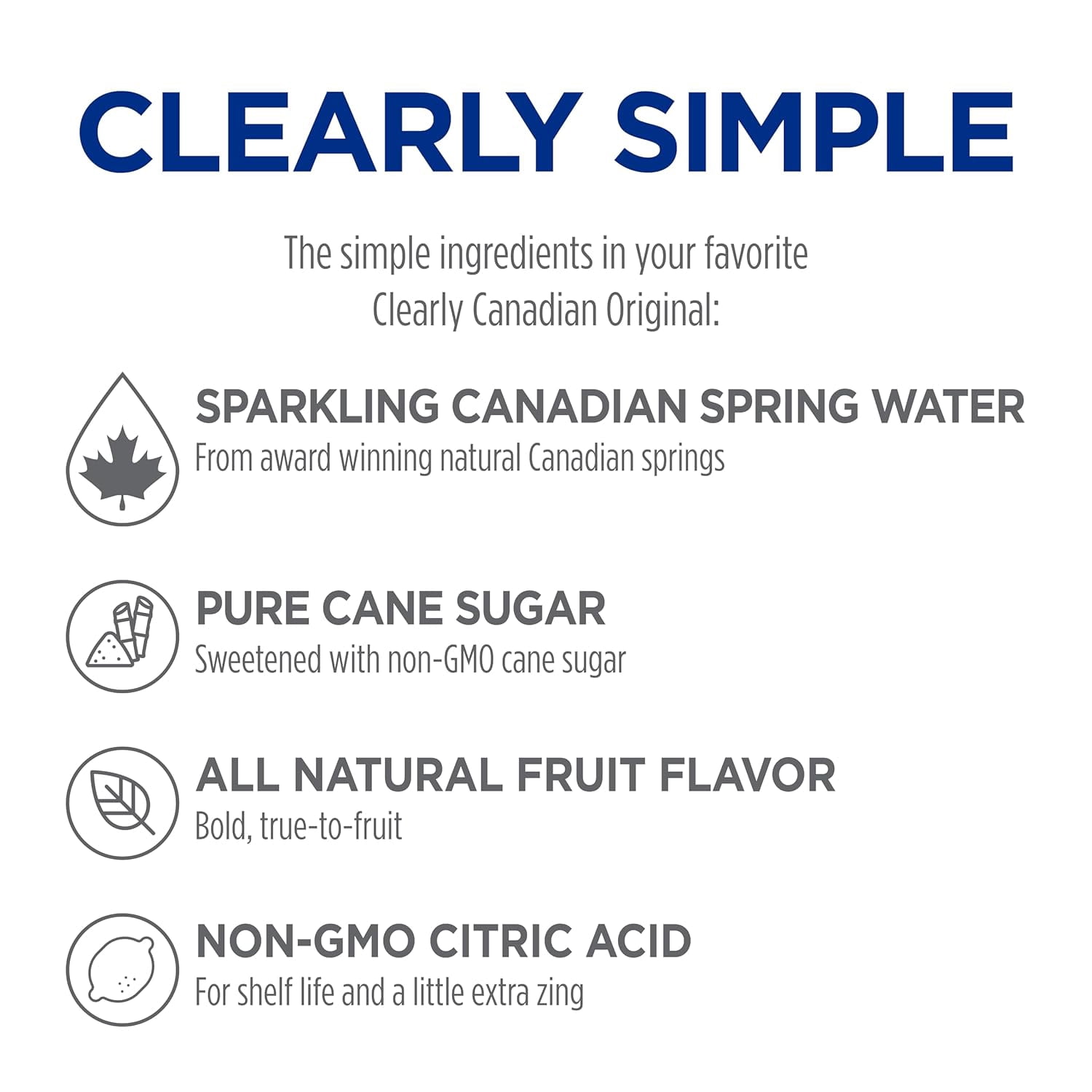 Clearly Canadian Zero Sugar Forest Blackberry Sparkling Water Beverage, Zero Sugar & Zero Calories, Diet Soda Alternative, 12 Fl Oz Can (Pack of 24)