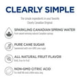 thumbnail image 4 of Clearly Canadian Zero Sugar Forest Blackberry Sparkling Water Beverage, Zero Sugar & Zero Calories, Diet Soda Alternative, 12 Fl Oz Can (Pack of 24), 4 of 5