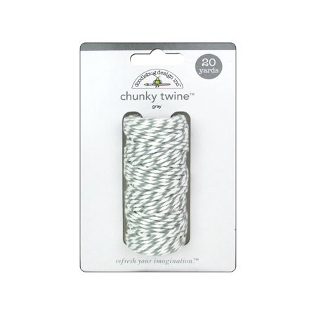 UPC: 0842715048164 | 4816 DOODLEBUG TWINE CHUNKY GREY