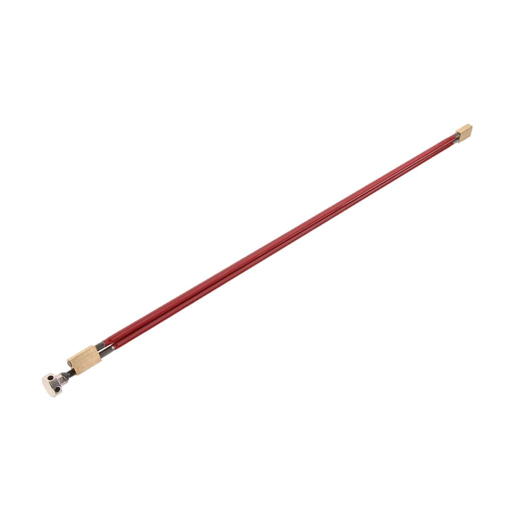 LeeQinersw Two Way Two Action Adjustable Truss Rod Brass Head for Guitar Mandolin 456mm
