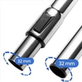 thumbnail image 4 of 3X Vacuum Cleaner Tube Telescopic Tube,32mm Connection Universal Pipe, Suitable for Most Models, Vacuum Cleaner Tube,3 x Vacuum cleaner universal hose,Silver, 4 of 4