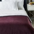 thumbnail image 4 of Cozy Tyme B173-20PLT-UE Couverture en Flanelle Réversible Sherpa Pascal 60 x 80 Po, Violet, 4 of 7