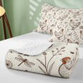 thumbnail image 4 of Erosebridal Chicken Quilt Full for Boys Girls, Vintage Herbs Full Bedspread Sets, 3 Pieces 1 Coverlet and 2 Pillowcases, 4 of 7
