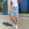 thumbnail image 6 of Sikiie Sea Turtle Mens Pajama Shorts, Lightweight Lounge Pant with Pockets Soft Sleep Pj Shorts for Men3X-Large, 6 of 6