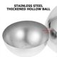 thumbnail image 2 of Gazing Hemisphere Ball Stainless Steel Gazing Hemisphere Garden Hemisphere Mirror, 2 of 4