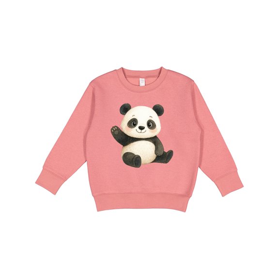 Inktastic Cute Panda Bear Toddler Sweatshirt