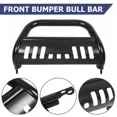 thumbnail image 4 of KOJEM 3" Bull Bar Fits for 2005-UP Nissan Frontier/ Pathfinder Xterra Push Bumper Grille Guard, 4 of 9