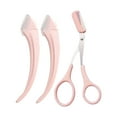 thumbnail image 2 of YQHZZPH 3PCS Eyebrow Trimmers Scissors With Comb Professionals Precision Eyebrow Comb Scissors Set Small Eye Brow Razors Eyebrow Trimming Scissors Eyebrow Grooming Kit, 2 of 8