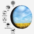 thumbnail image 6 of Kdxio Blooming Sunflower Field for Tire Cover Wheel Protectors Tyre Covers Weatherproof Wheel Covers Universal Fit for Trailer Rv SUV Truck Camper Travel Trailers 15 inch, 6 of 8