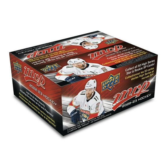 NHL Upper Deck 2022-23 MVP Hockey Trading Card RETAIL Box (36 Packs)