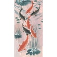 thumbnail image 3 of Wang, Melissa 11x18 Black Modern Framed Museum Art Print Titled - Traditional Koi Pond I, 3 of 5