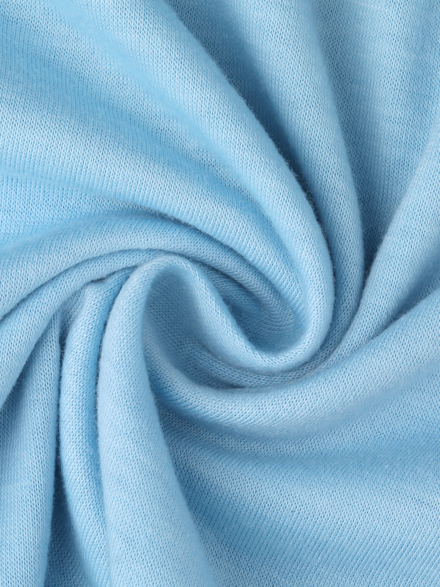 DARING DIVA Women's Sleepwear with Elastic Wide Strap and Large Hem XL Light Blue