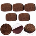 thumbnail image 3 of BIMZUC 5pcs Archery Arrow Rest Adhesive Silent Bow Stick Plate Premium Cowhide Leather Outdoor Target Shooting Accessories Universal Replacement For Recurve Bows Brown, 3 of 9