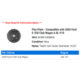 thumbnail image 2 of Flex Plate - Compatible with 2005 Ford E-350 Club Wagon 6.8L V10, 2 of 2