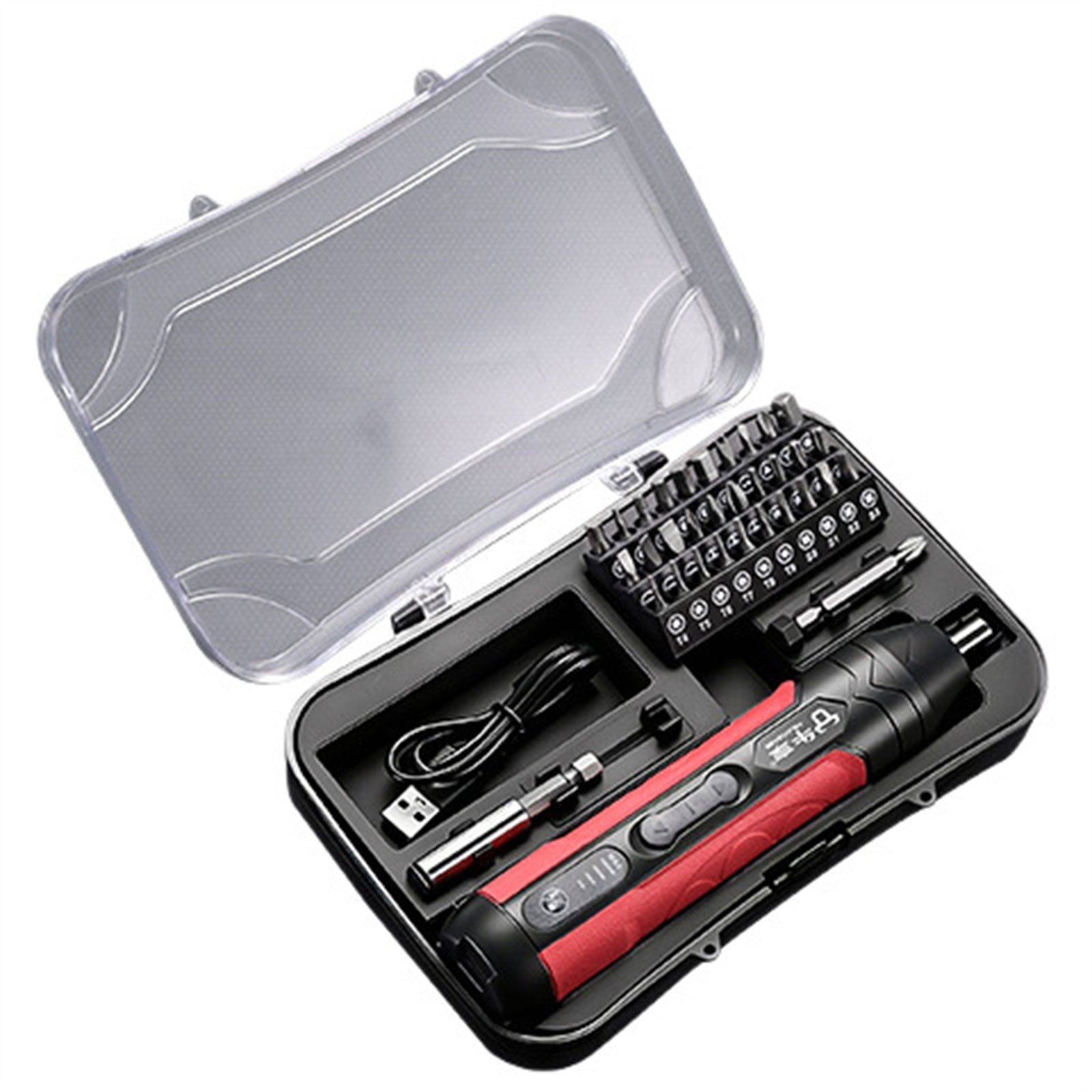 Electric Screwdriver 4 Torques Settings Head Design Powered Tool Cordless Screwdriver