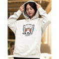 thumbnail image 2 of Cute Corgi Don't Worry Hoodie Women -Image by Shutterstock, Female Medium, 2 of 4