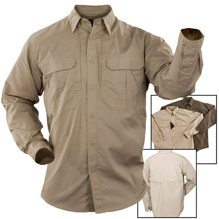 5.11 Tactical Taclite Pro L/S Shirt (XL)-TDU Khaki