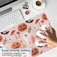 thumbnail image 4 of Long Mouse Pads for Desk,Halloween Ghosts and Pumpkins Pattern Desk Mats on Top Of Desks, Desk Mouse Pad Extra Large with 3mm Non-Slip Base and Stitched Edge for Gaming,Office,Work,Home 35.4"x15.7", 4 of 6