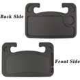 thumbnail image 3 of Apuakthei Portable Car Steering Wheel Tray, Steering Wheel Tray Office Travel, Steering Table Car Obelet Holder, Car Truck for Computer, Drink, Food (Black) Dksfjkl, 3 of 5