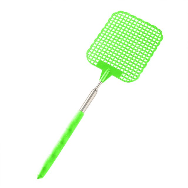BKBP Tapette à Mouches en Plastique Multi Pack Mini Tapette à Mouches avec Tige Rétractable en Acier Inoxydable Tapette à Mouches pour Intérieur Raquette Rétractable pour Maison Bureau Dortoir Camping