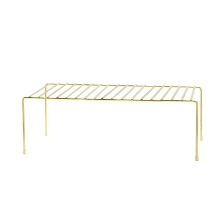 

Better Houseware Medium Storage Shelf Rack Brass