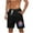 Black-3, variant on Virmaxy Men's Hawaiian Print Board Shorts Swim Trunks Shorts with Elastic Waist Drawstring Quick Dry Summer Shorts for Resort Lounging Black-1 S