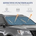 thumbnail image 4 of Bingfone Chemical Formulas And Objects Windshield Sun Shade 2-Piece Foldable Car Front Window Sunshade for Most Sedans SUV Truck - Medium, 4 of 7