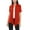 Rust, variant on Women's Casual Solid Short Sleeve Basic Open Draped Front Cardigan Office Wear