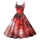 thumbnail image 3 of WILLBEST Fondos para Vestidos Mujer Moda Mujer Retro Divertido Estampado Tirantes Casual Vestido con Tirantes Chica, 3 of 3