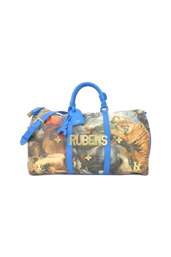 Pre-Owned Louis Vuitton Monogram Celty (MASTERS) Keepall Bandouliere 50cm M43344 Boston Bag