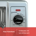 thumbnail image 2 of BLACK+DECKER 4-Slice Toaster Oven, Stainless Steel, TO1705SB, 2 of 8