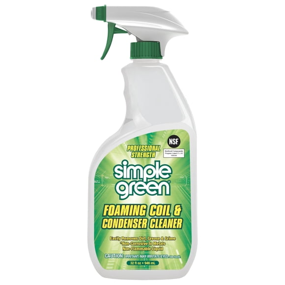 Limpiador de bobinas Simple Green Foaming 946 ml, de potencia profesional